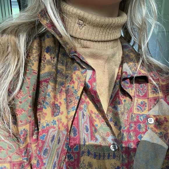 Vintage Christian Dior Turtleneck - Picture 1 of 5
